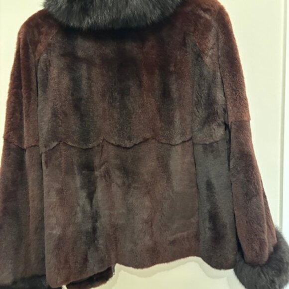 Shaved Mink Jacket - Picture 3 of 5